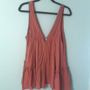 Tobi distressed mini dress